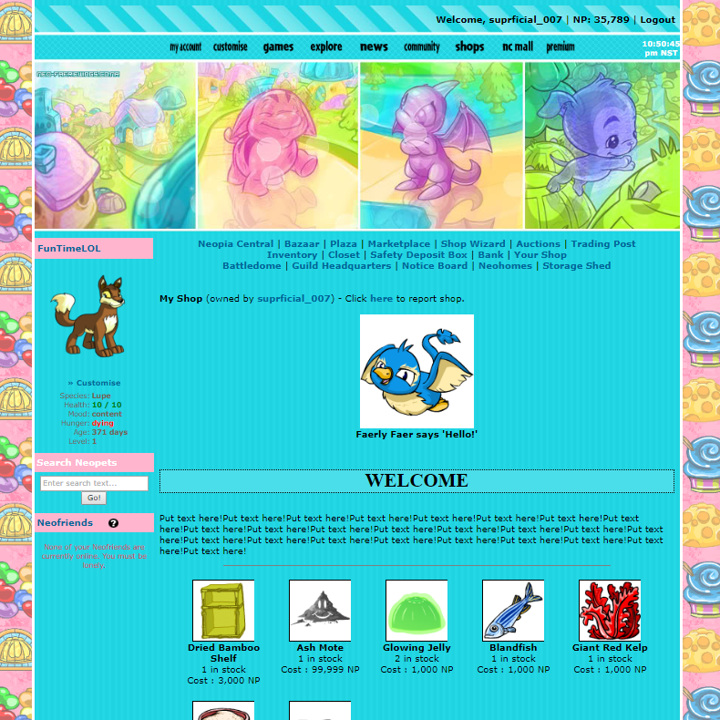 Jelly Shop & Gallery Layout
