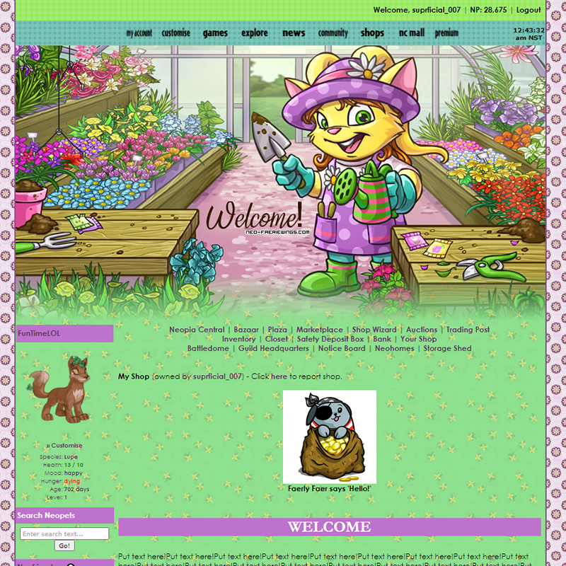 Spring Shop & Gallery Layout